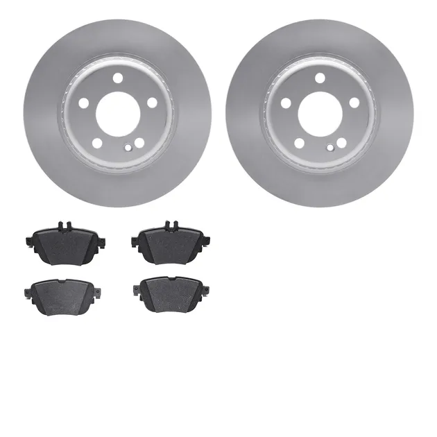 R1 Concepts WDUN1-63194 Carbon Series Brake Rotors W/ 5000 Oep Brake Pads